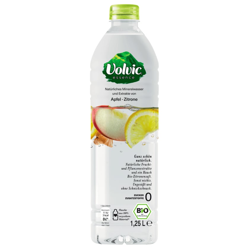 Volvic essence Bio Apfel-Zitrone 1,25l